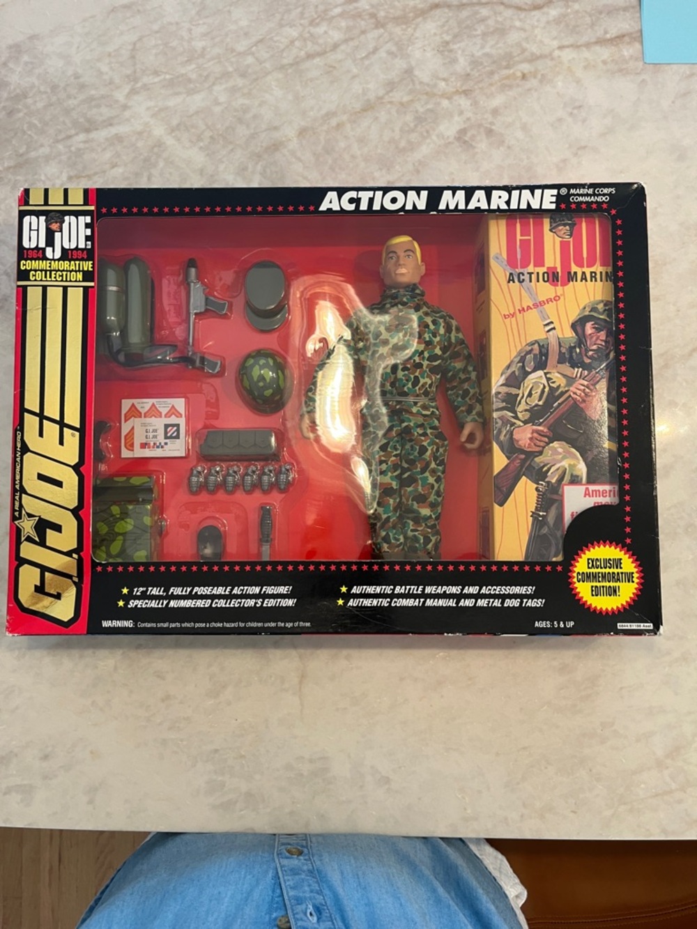 G.I. Joe Action Marine Commemorative Figure - Camo